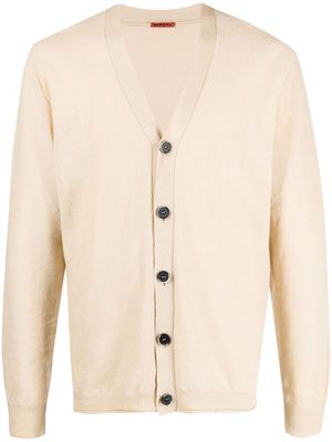 Barena button-up knitted cardigan - Neutrals