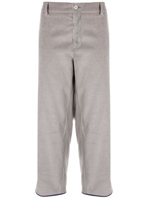 Jejia Claire velvet trousers - Grey