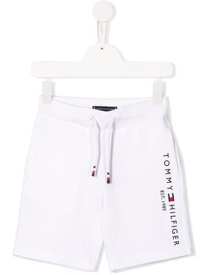 Tommy Hilfiger Junior logo track pants - White