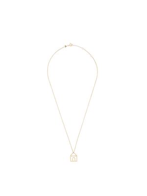 Aliita 9kt yellow gold house pendant necklace - J1000 YELLOW GOLD