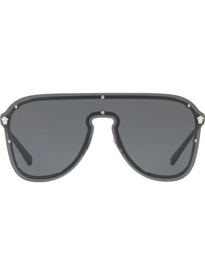 Versace Eyewear #Frenergy visor sunglasses - Black