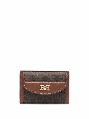 Bally Belky monogram leather purse - Brown