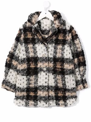 Buho woven checked jacket - Neutrals
