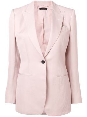 TOM FORD classic fitted blazer - Pink