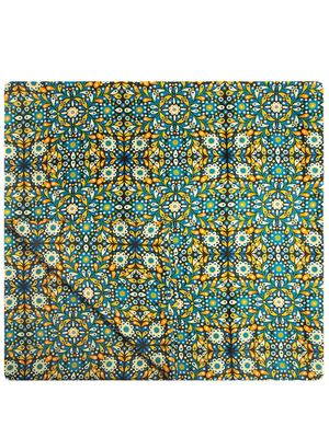 La DoubleJ small floral table cloth - Blue