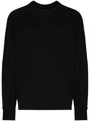 Canada Goose Huron logo-patch sweatshirt - Black