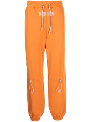 MCQ drawstring-detail track pants - Orange