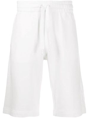 Dolce & Gabbana crown logo track shorts - White