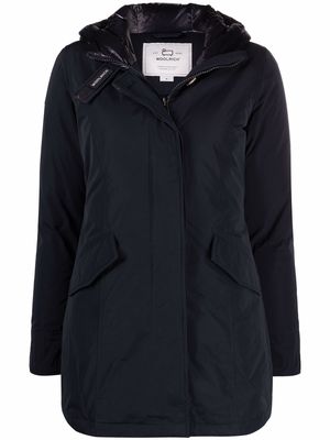 Woolrich Arctic zip-fastening coat - Blue