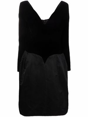 A.N.G.E.L.O. Vintage Cult 1980s velvet-effect puffball dress - Black