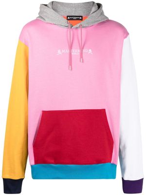 Mastermind World colour-block hoodie - Pink