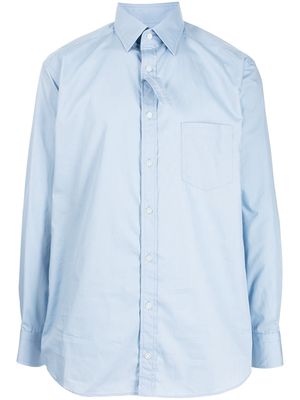 Kolor button-down oversized shirt - Blue