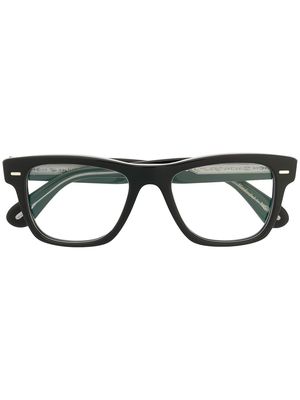 Oliver Peoples square frame glasses - Black