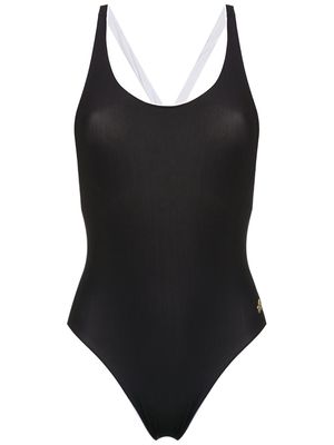 Brigitte crisscross back swimsuit - Black