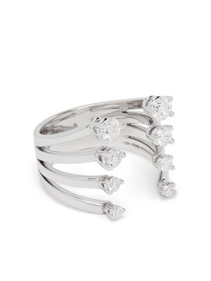 Delfina Delettrez 18kt white gold diamond Dots ring - Silver