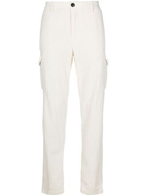 Eleventy corduroy trousers with patch pocket detail - Neutrals