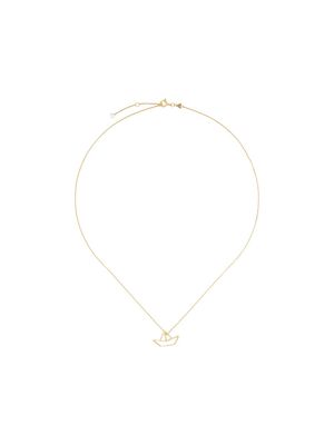 Aliita boat pendant necklace - Gold