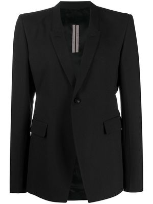 Rick Owens oversized tailored blazer - Black