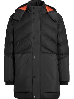 Z Zegna down-filled recycled wool coat - Black