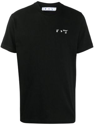 Off-White chest logo-print T-shirt - Black