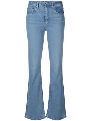 Levi's mid-rise flared jeans - Blue