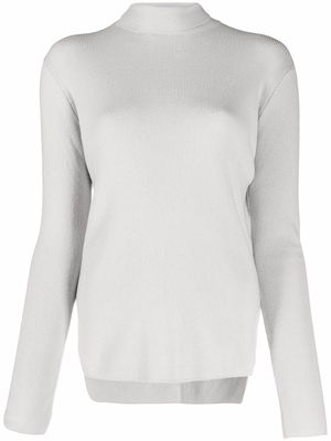 Colombo high-neck cashmere jumper - Grey