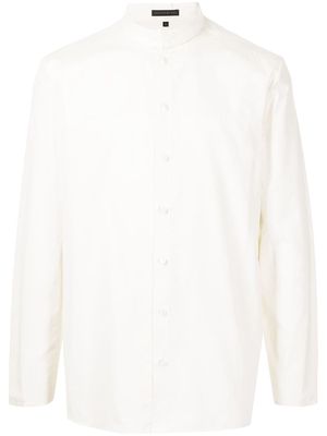 SHIATZY CHEN mandarin-collar long-sleeve shirt - White