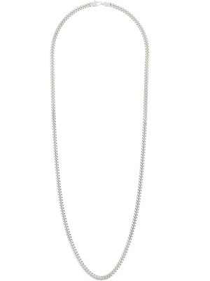 Tom Wood long curb chain necklace - METALLIC