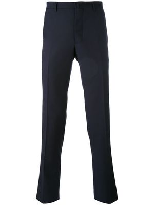 Aiezen straight-leg tailored trousers - Blue