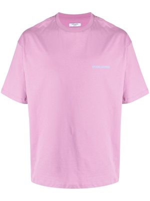 Opening Ceremony Word Torch logo T-shirt - Pink