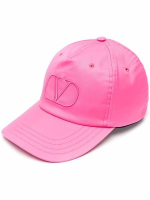Valentino VLogo embroidered cap - Pink