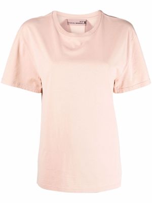 7 For All Mankind short-sleeve cotton T-shirt - Pink