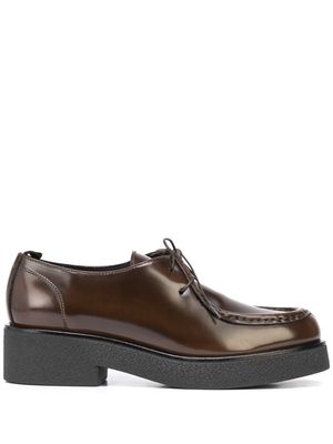 Koio Siena leather loafers - Brown