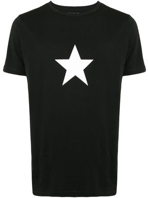 agnès b. Coulos star print T-shirt - Black