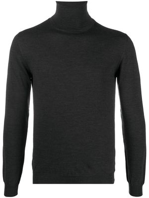 Zanone slim-fit roll-neck jumper - Grey