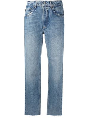 Boyish Jeans mid-rise cropped leg jeans - Blue