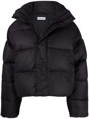 Balenciaga BB puffer jacket - Black
