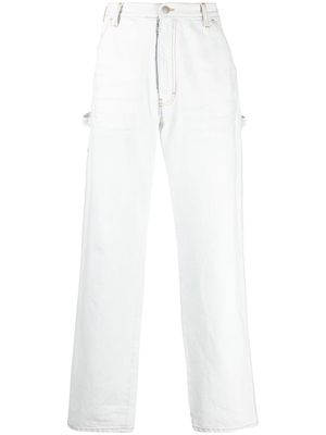Maison Margiela straight-leg denim jeans - White