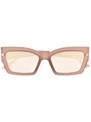 Dior Eyewear CatStyleDior2 rectangular-frame sunglasses - Pink