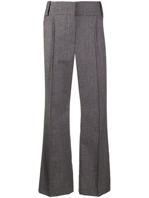 Fendi tailored cropped trousers - Grey