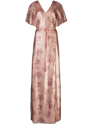 Marchesa Notte Bridesmaids sequin embellished bridesmaid gown - Pink