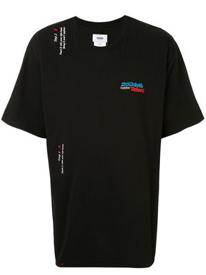 Doublet logo-embroidered T-shirt - Black