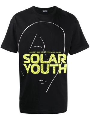 Raf Simons Solar Youth print T-shirt - Black