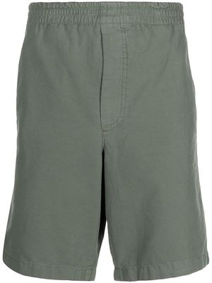 Norse Projects Evald cotton work shorts - Green