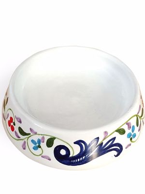 Les-Ottomans small hand-painted bowl - Multicolour
