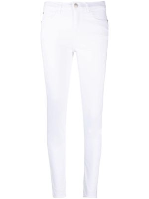 Emporio Armani mid-rise skinny jeans - White