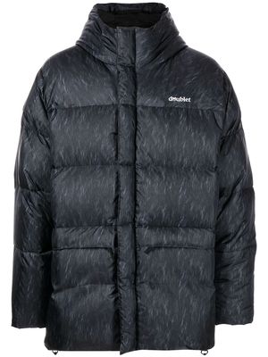 Doublet x DSM Animal padded jacket - Black