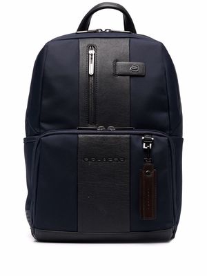 PIQUADRO Brief panelled backpack - Blue
