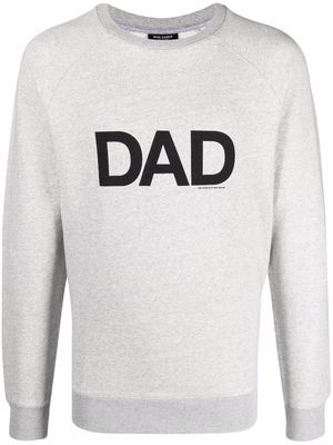 Ron Dorff Dad-print sweatshirt - Grey