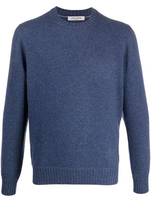 Fileria crew neck cashmere jumper - Blue